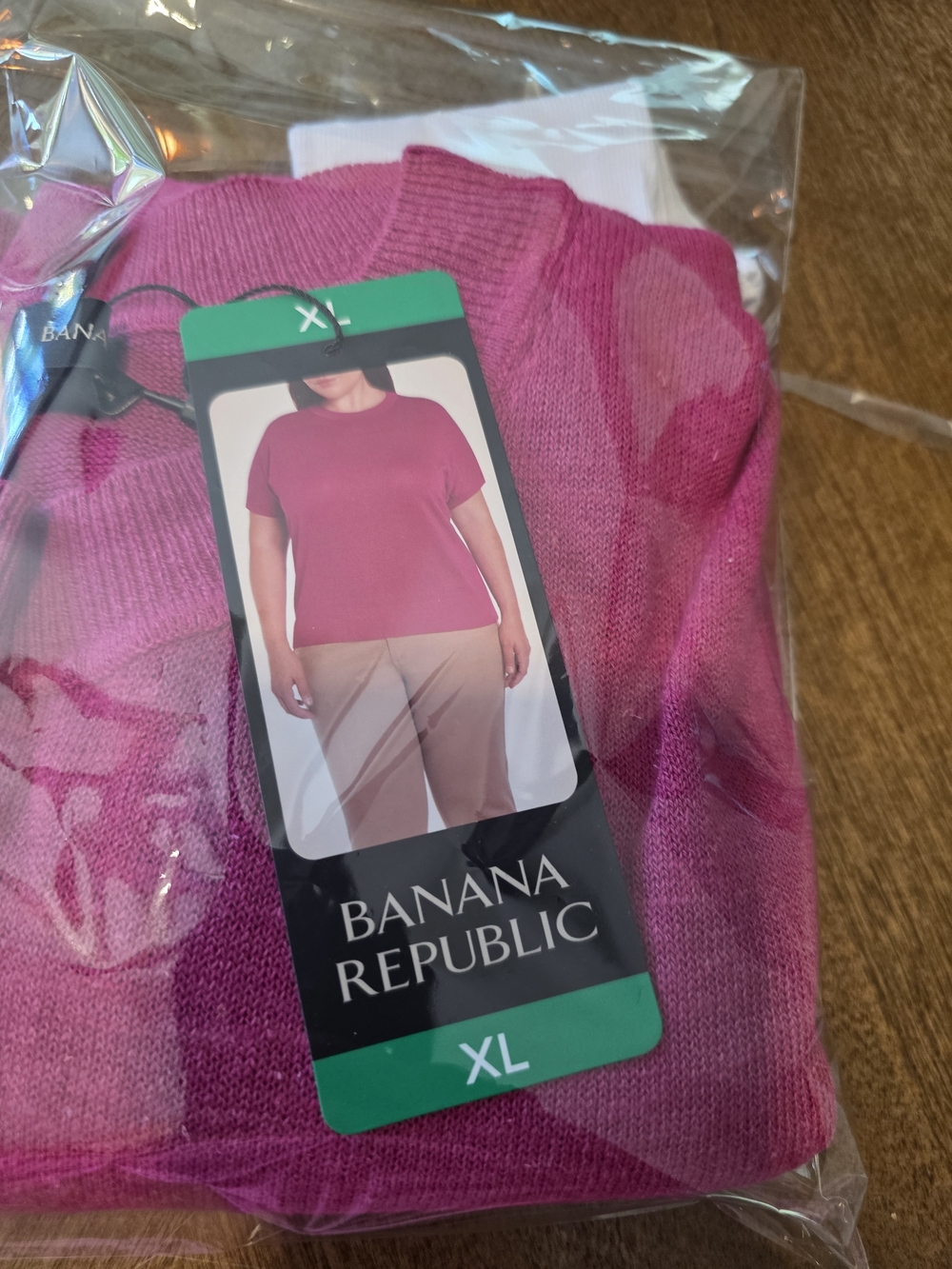 Banana Republic XL Pink Knit Top